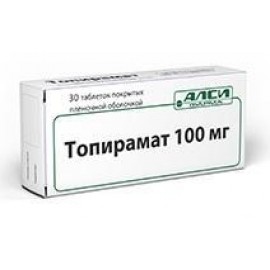Топирамат-АЛСИ таб п.п.о. 100мг N30 уп кнт-яч ПК <10*3>