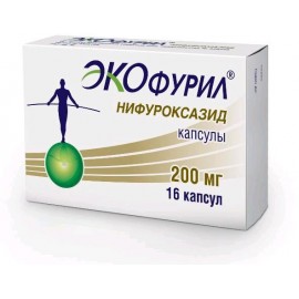 Экофурил капс 200мг N16 уп кнт-яч ПК <8*2>