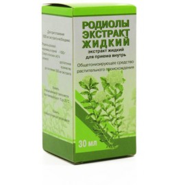 Родиолы экстракт жидкий экстр д/внут пр (жидкий) 30мл N1 фл ПК