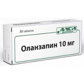 Оланзапин-АЛСИ таб 10мг N30 уп кнт-яч ПК <10*3>