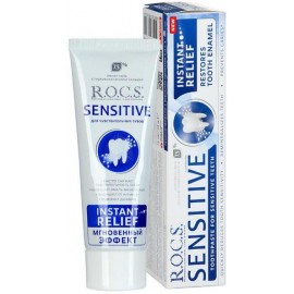 Зубная паста ROCS Sensitive Instant Relief Мгновенный эффект д/чувств зубов 94г