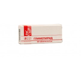 Глимепирид таб 4мг N30 уп кнт ПК <10*3>