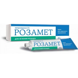 РОЗАМЕТ КРЕМ Д/НАРУЖН ПР 1% 25Г N1 ТУБА АЛЮМ ПК