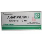 Анаприлин таб 40мг N50 уп кнт-яч ПК <10*5>