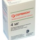 Сермион лиоф для р-ра д/ин 4мг N4 фл (р-ль, амп 4мл) ПК