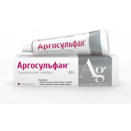 АРГОСУЛЬФАН КРЕМ Д/НАРУЖН ПР 2% 40Г N1 ТУБА АЛЮМ ПК