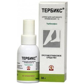 Тербикс спр д/наружн пр 1% 30г N1 бал ПК