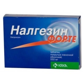 Налгезин форте таб п.п.о. 550мг N20 бл ПК