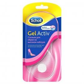 Стельки Scholl GelActiv Для обуви на высоком каблуке пара