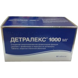 Детралекс таб п.п.о. 1000мг N60 бл ПК <10*6>