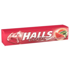 HALLS Карамель леденцовая Арбуз 25г N12 уп инд в кор