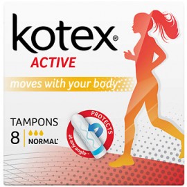 Тампоны женские гигиенические Kotex Active Normal N8 уп