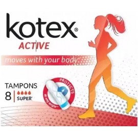 Тампоны женские гигиенические Kotex Active Super N8 уп