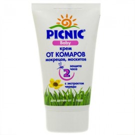 PICNIC Baby Крем от комаров, мокрецов, москитов 1+ защита 2 час 40мл туба