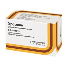 Урсосан Форте таб п.п.о. 500мг N50 бл ПК <10*5>