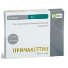 Примаксетин таб п.п.о. 30мг N6 уп кнт-яч ПК