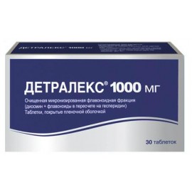 Детралекс таб п.п.о. 1000мг N18 бл ПК <9*2>