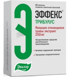 ЭФФЕКС Трибулус таб п.п.о. 250мг N60 уп кнт-яч ПК <15*4>