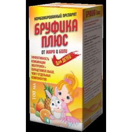 Бруфика Плюс сусп д/внут пр 100мг/5 мл + 162,5мг/5мл 100мл N1 фл (шпр-доз/лож-доз) ПК