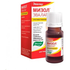 Мизол ЭВАЛАР р-р д/наружн пр 1% 10мл N1 фл-кап ПК