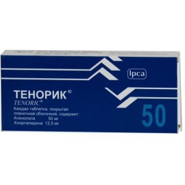 ТЕНОРИК ТАБ П.П.О. 50МГ 12,5МГ N28 БЛ АЛ/ПВХ ПК <14*2>