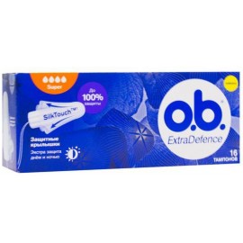 Тампоны женские гигиенические o.b. ExtraDefence Super N16 уп