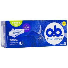 Тампоны женские гигиенические o.b. ExtraDefence Super+ Comfort N16 уп