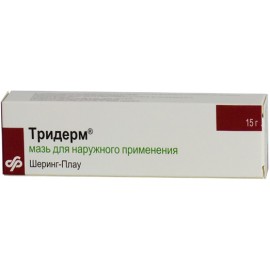 ТРИДЕРМ МАЗЬ Д/НАРУЖН ПР 0,5МГ/Г + 1МГ/Г +  1% N1 ТУБА АЛЮМ ПК