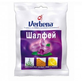 Verbena БАД Шалфей карамель леденцовая с начинкой 3,2г 60г N1 пак