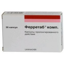 Ферретаб комп. капс пролонг N30 бл ПК <10*3>