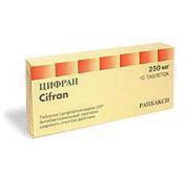 Цифран таб п.п.о. 250мг N10 уп кнт-яч ПК