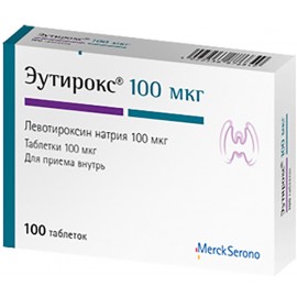 Эутирокс таб 0,1мг N100 бл ПК <25*4>