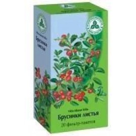 БРУСНИКИ ЛИСТЬЯ ПОР 1,5Г N20 ФИЛЬТ-ПАК ПК