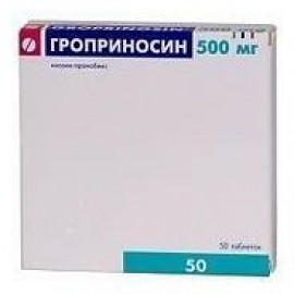 Гроприносин таб 500мг N50 бл ПК <10*5>